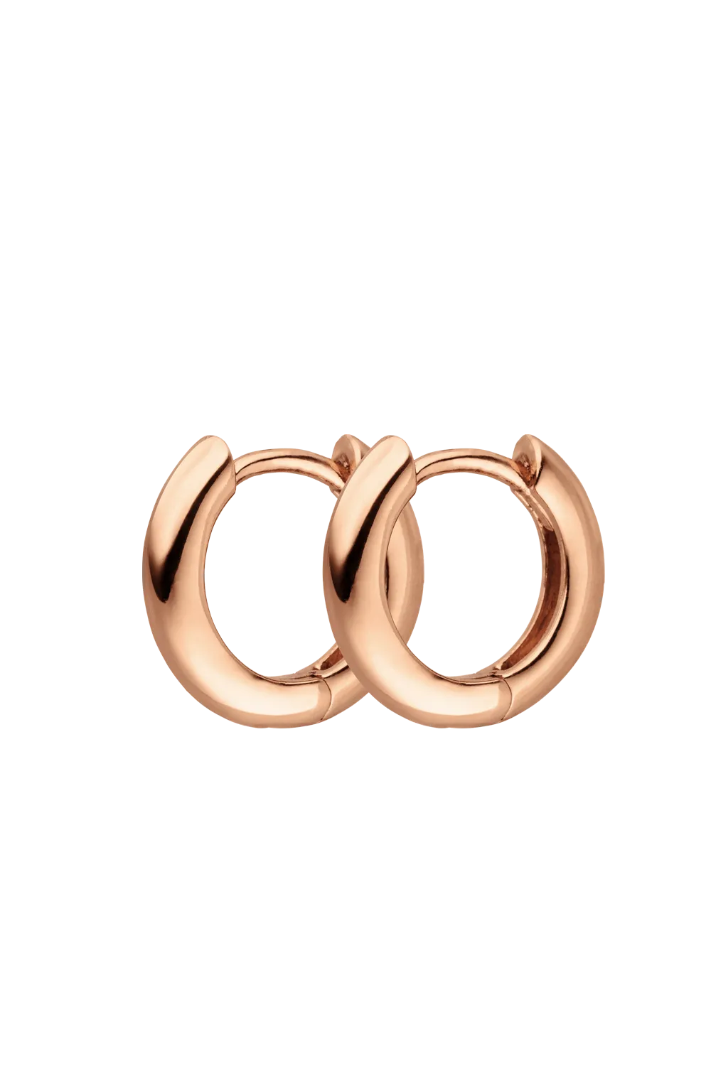 Becca Hoops Mini 18k Rose Gold Plated