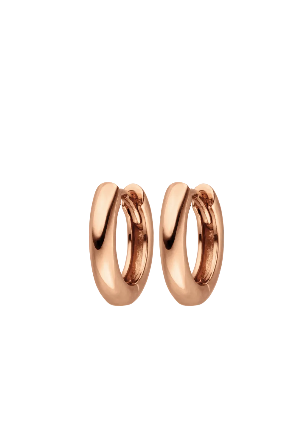 Becca Hoops Mini 18k Rose Gold Plated