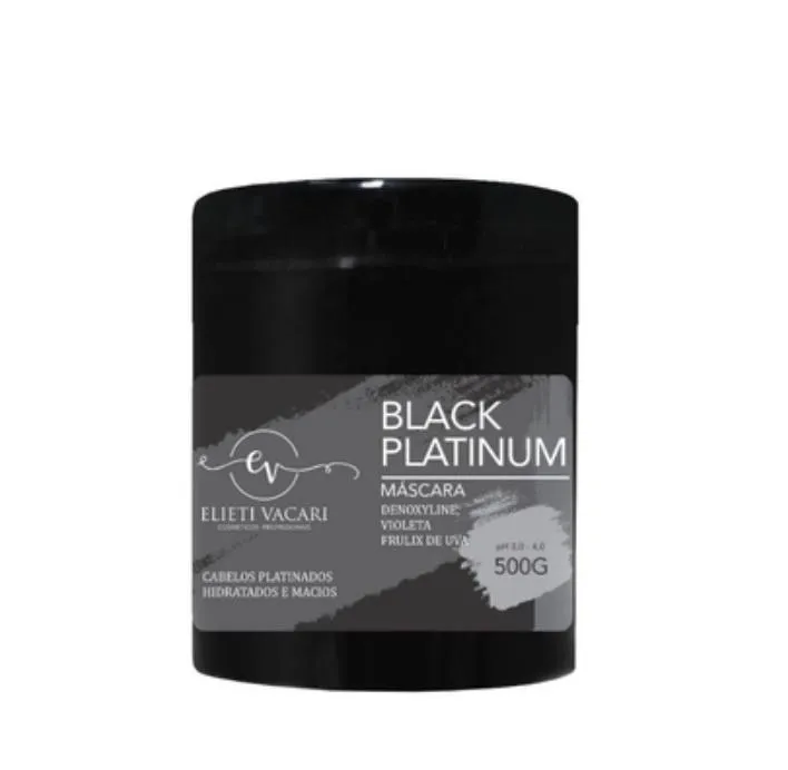 Black Tinting Clay Argan Color Intensifying Protection Mask 300g - Elieti Vacari