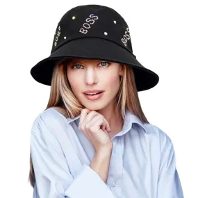 Boss Bling Message Bucket Hat