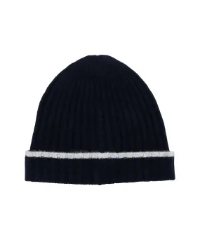 Cashmere Hat with Tipping