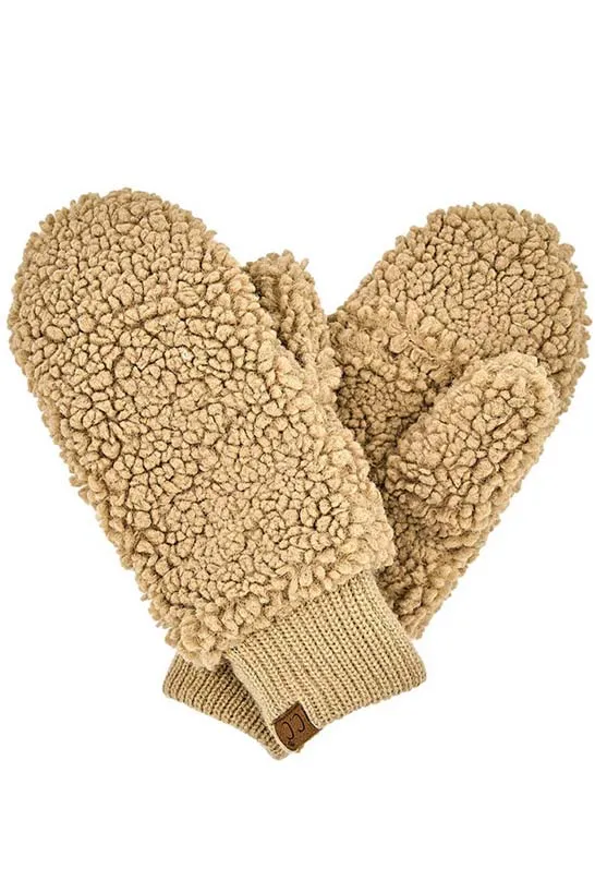 C.C Sherpa Mitten Gloves