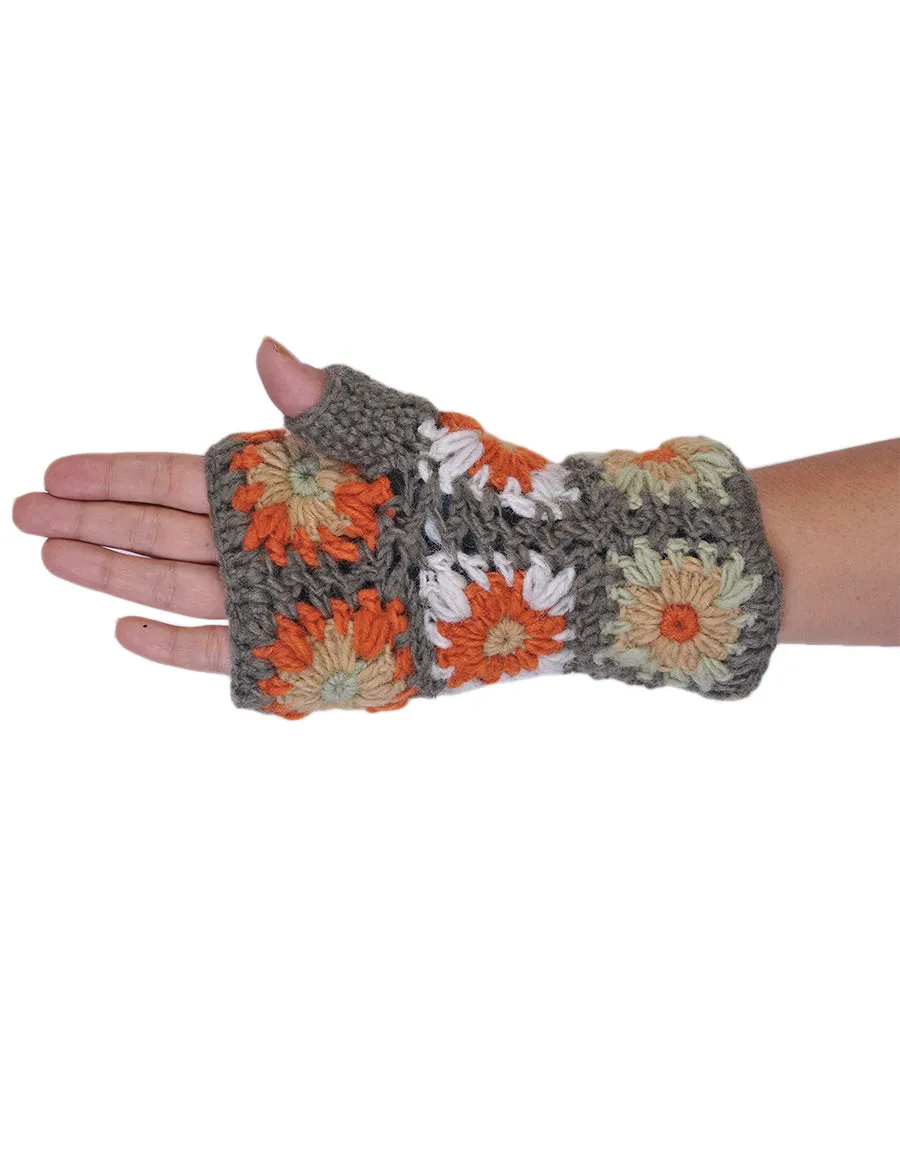 Crochet Woolen Handwarmer