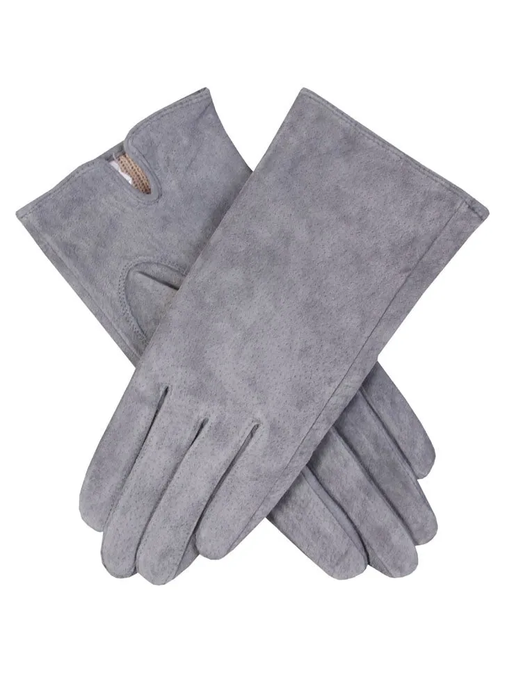 Elegant Suede Ladies Gloves - Luxurious and Soft Womens Handwear