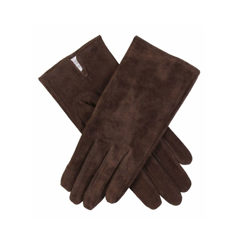 Elegant Suede Ladies Gloves - Luxurious and Soft Womens Handwear