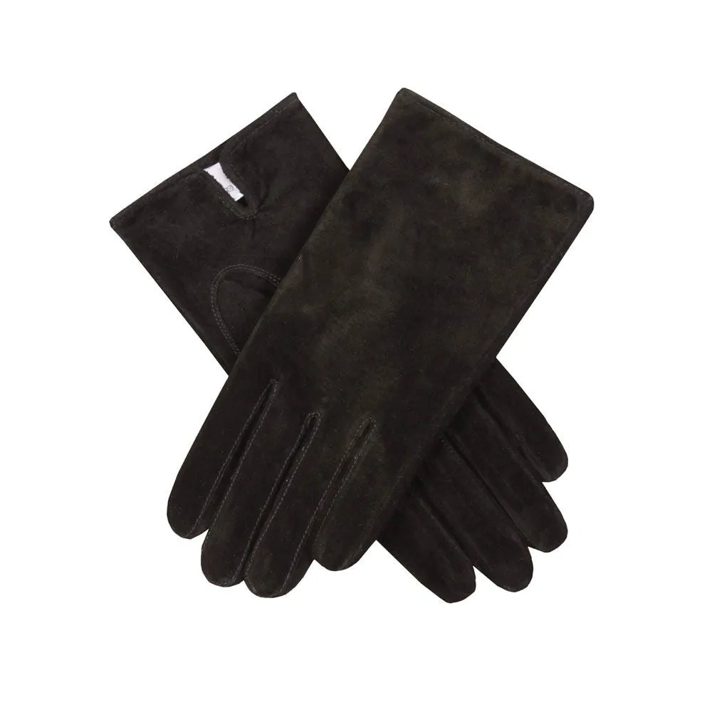 Elegant Suede Ladies Gloves - Luxurious and Soft Womens Handwear