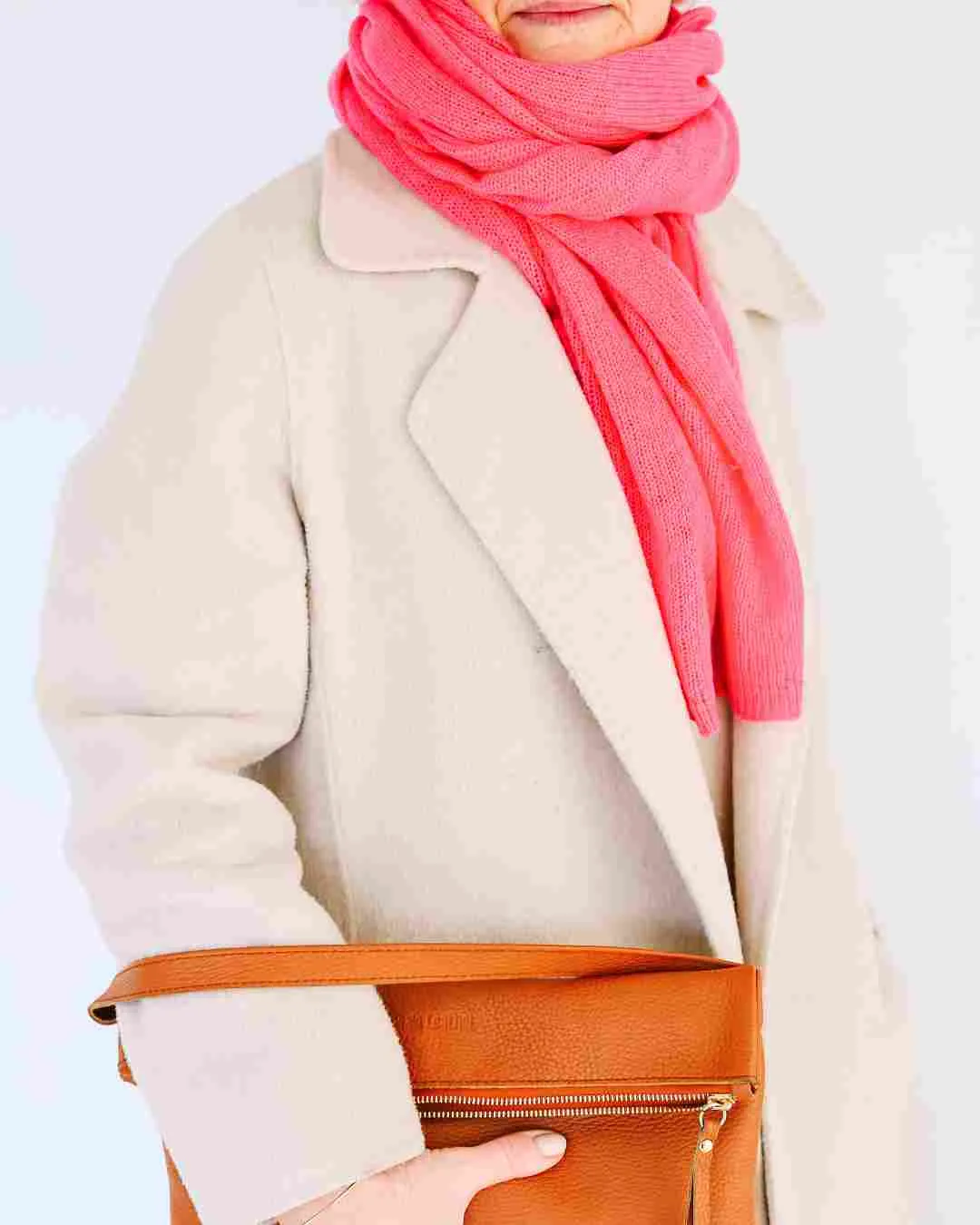 Fuschia Cashmere Featherlight Scarf Wrap