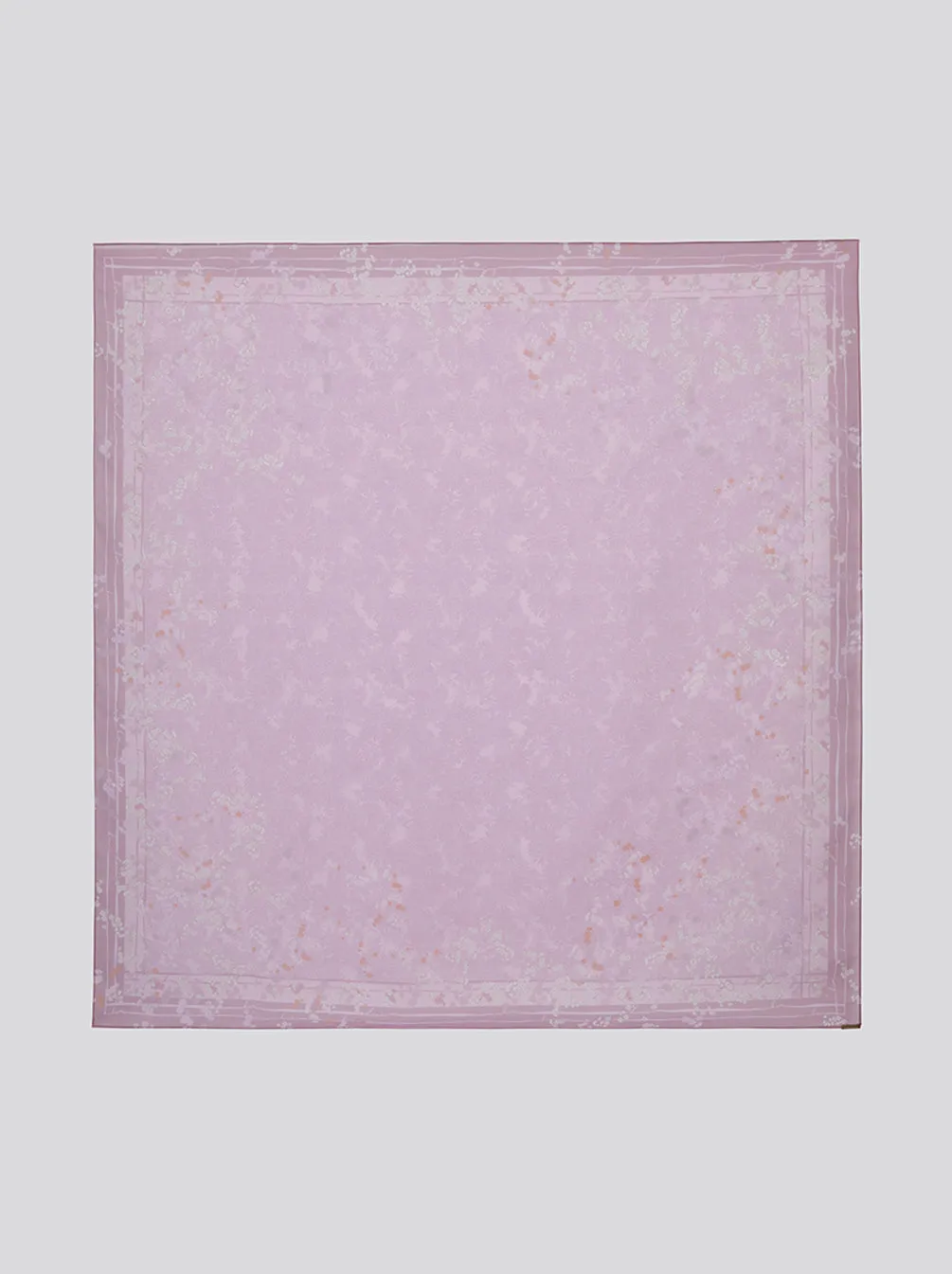 HARUNA LEAVES SIGNATURE SCARF ROSE BLUSH