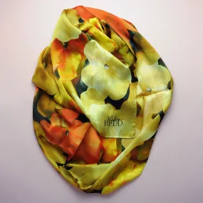 Irene & Me Shades of Yellow Silk Scarf