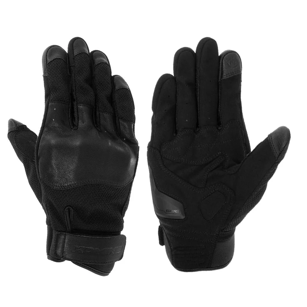 KOMINE GK-256 CE PROTECT LEATHER GLOVES TURTLE