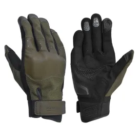 KOMINE GK-256 CE PROTECT LEATHER GLOVES TURTLE