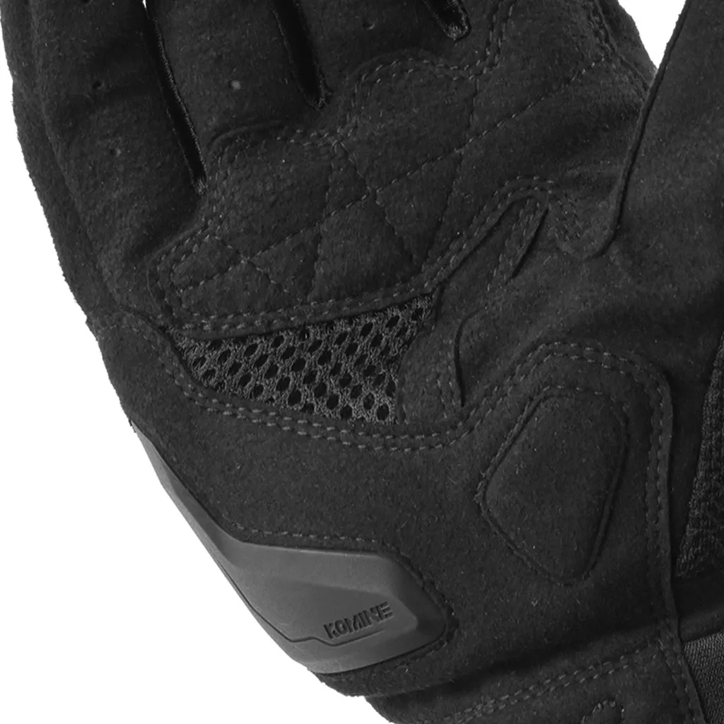 KOMINE GK-256 CE PROTECT LEATHER GLOVES TURTLE