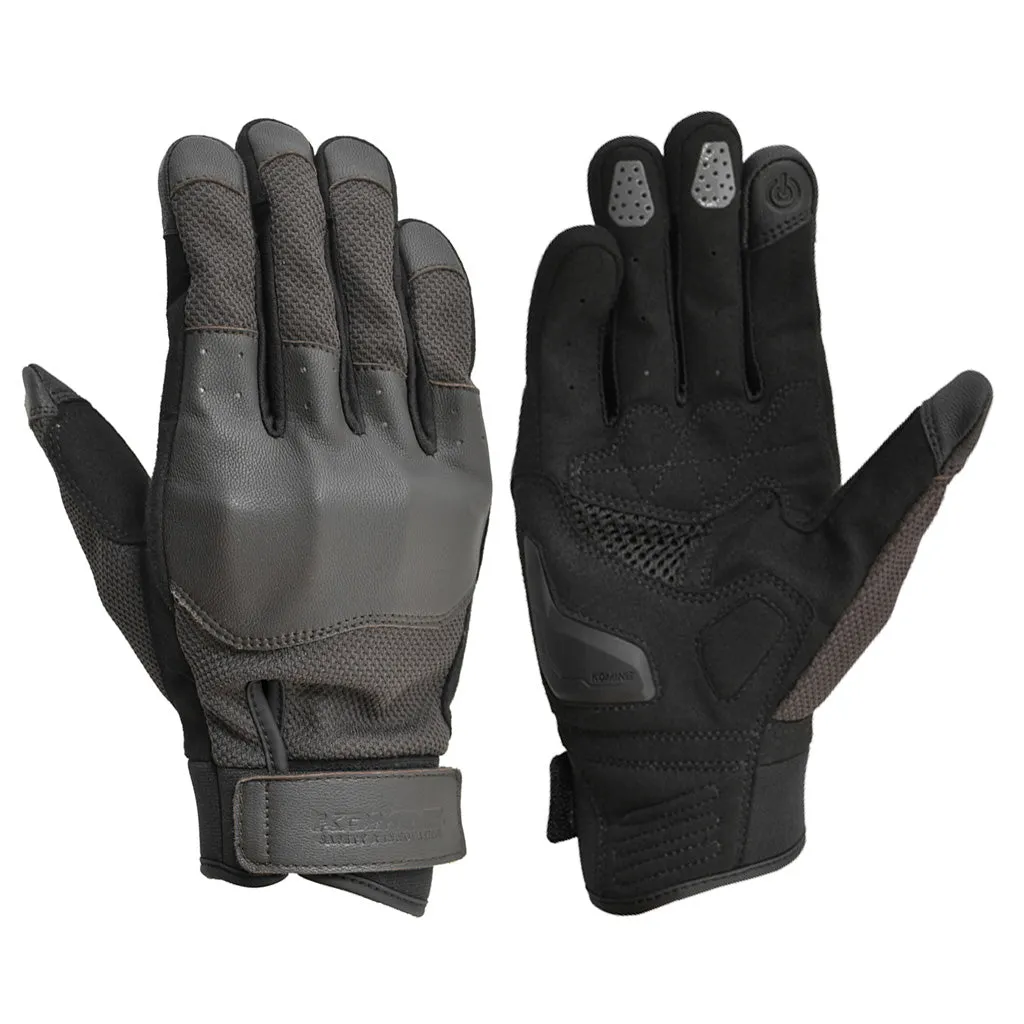 KOMINE GK-256 CE PROTECT LEATHER GLOVES TURTLE