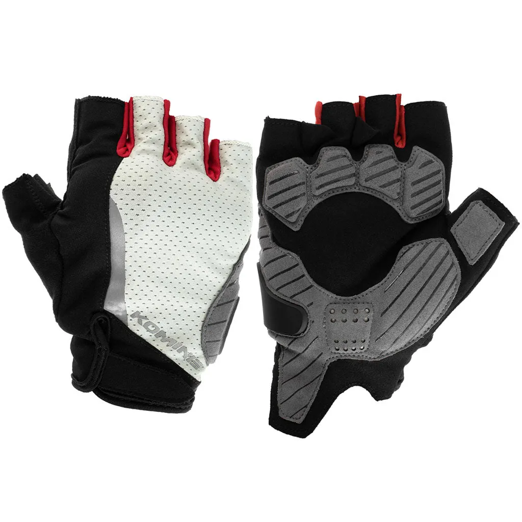 KOMINE GK-2593 PROTECT FINGERLESS MESH GLOVES