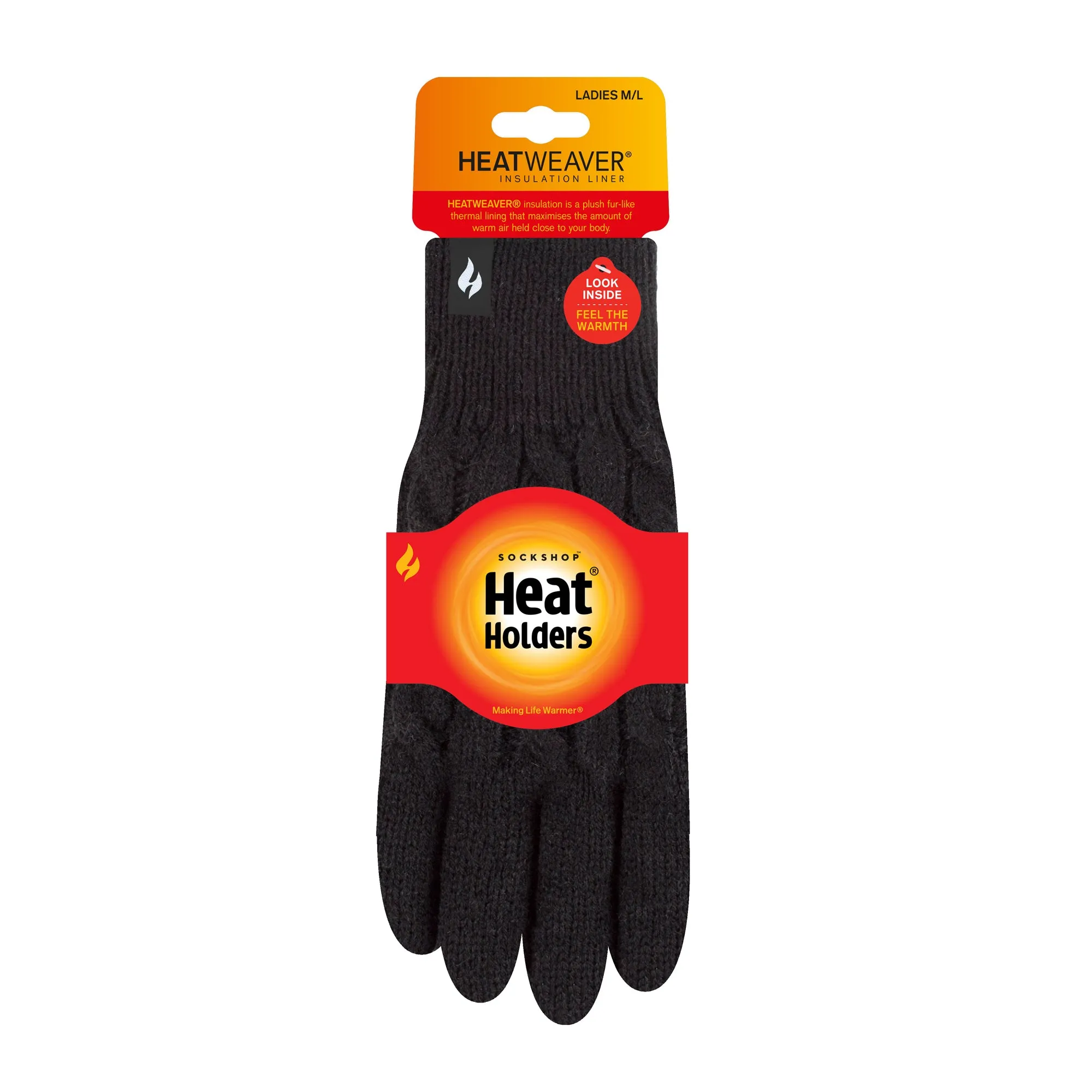 Ladies Willow Thermal Gloves - Black