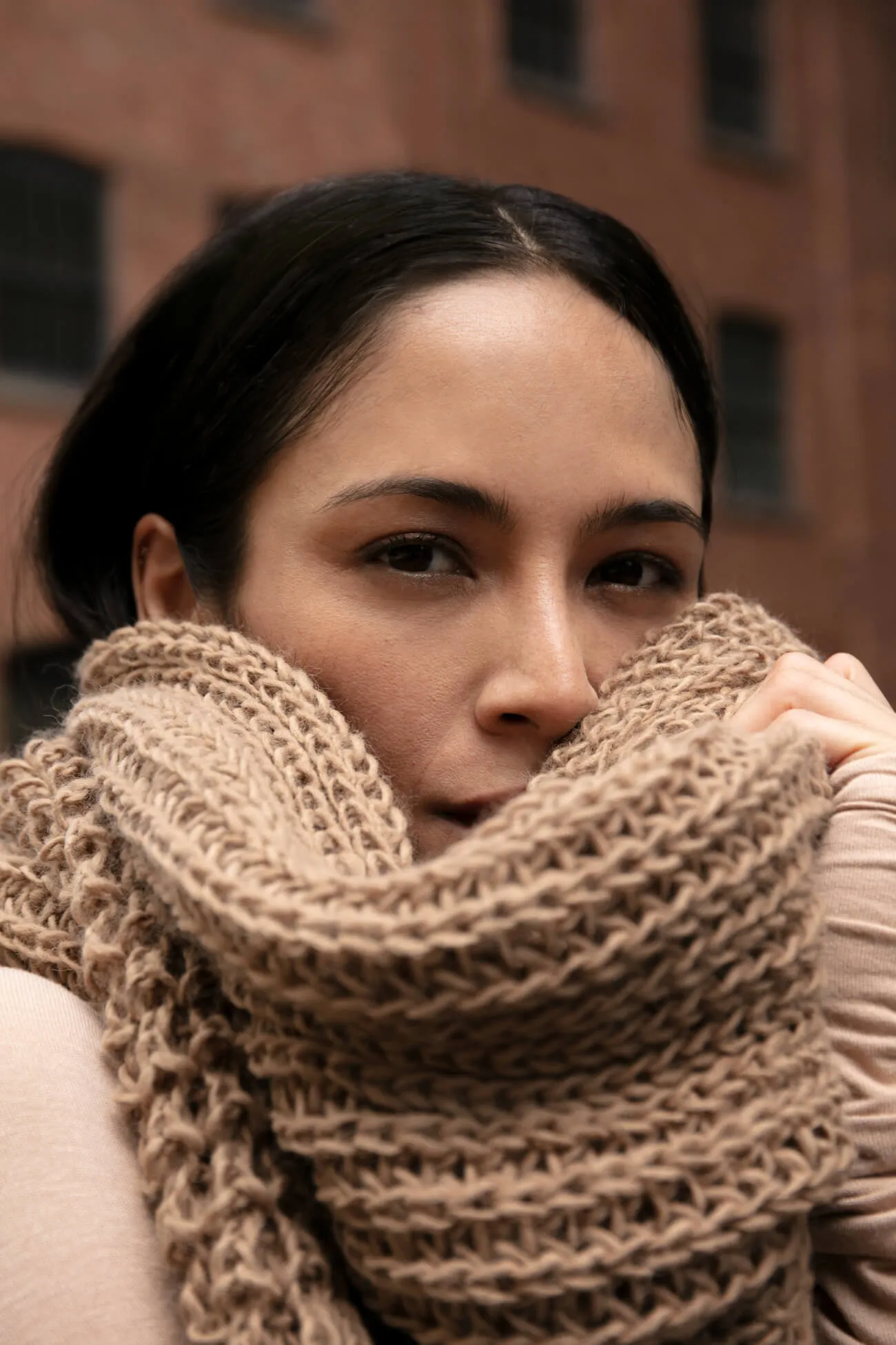 Stylish London-Themed Infinity Scarf - Unisex