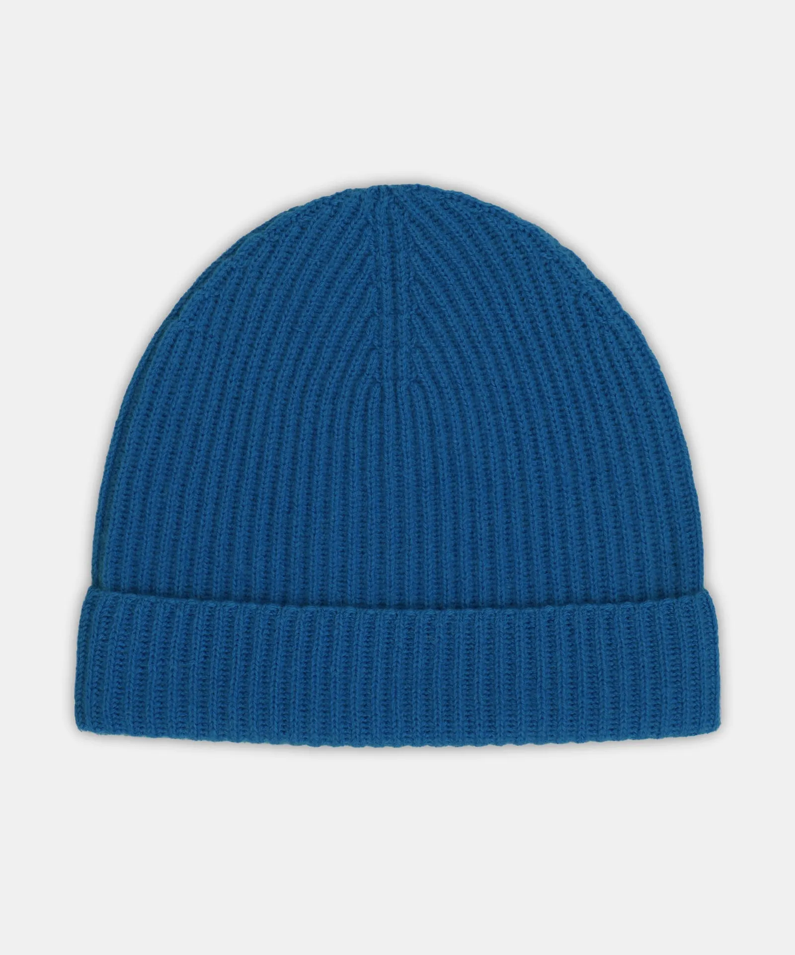 Luxe Cashmere Ribbed Beanie