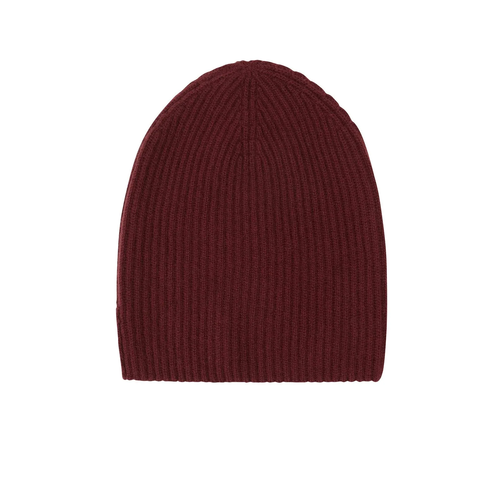 Luxe Cashmere Ribbed Beanie