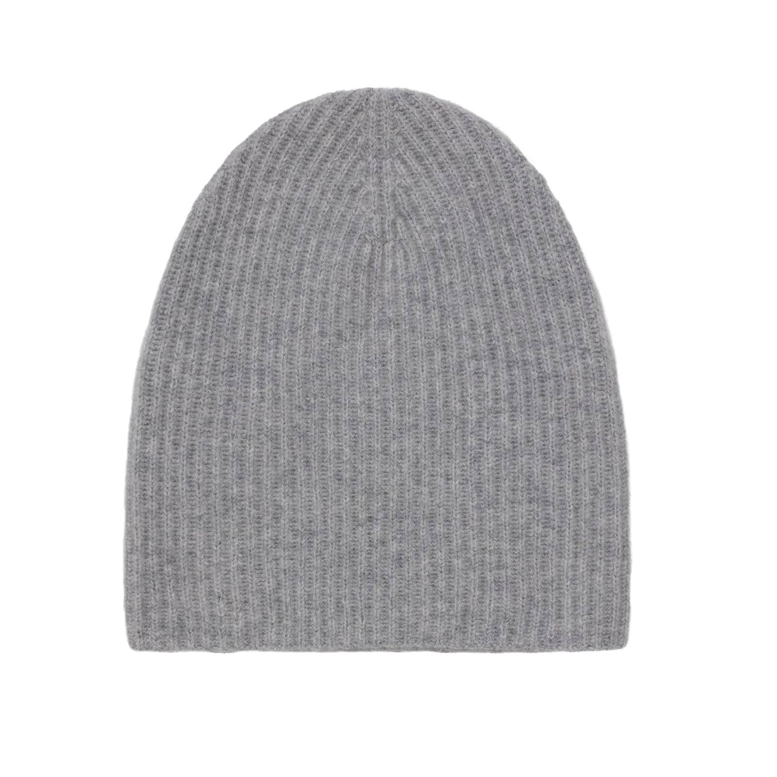 Luxe Cashmere Ribbed Beanie