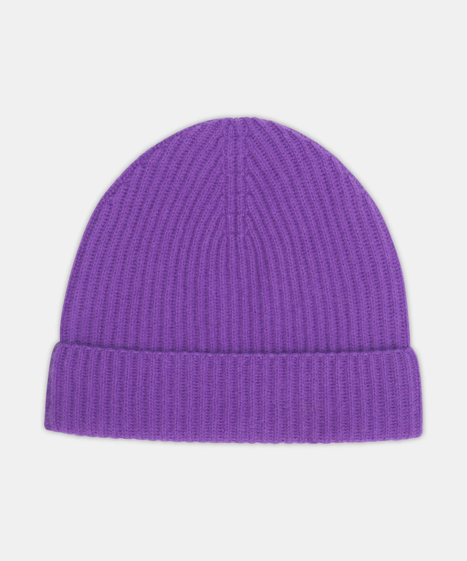 Luxe Cashmere Ribbed Beanie