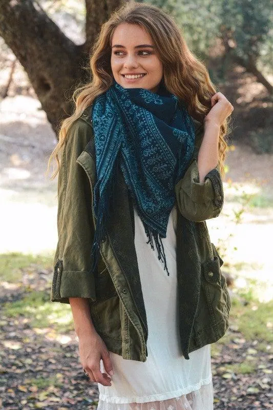 Moroccan Blanket Scarf