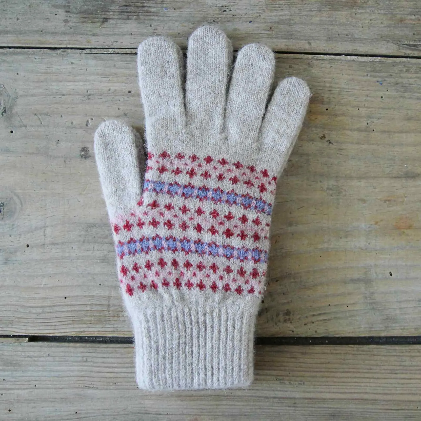 Scottish Fair Isle Gloves