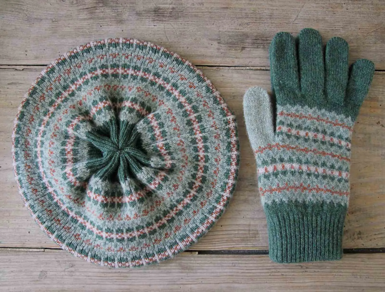 Scottish Fair Isle Gloves