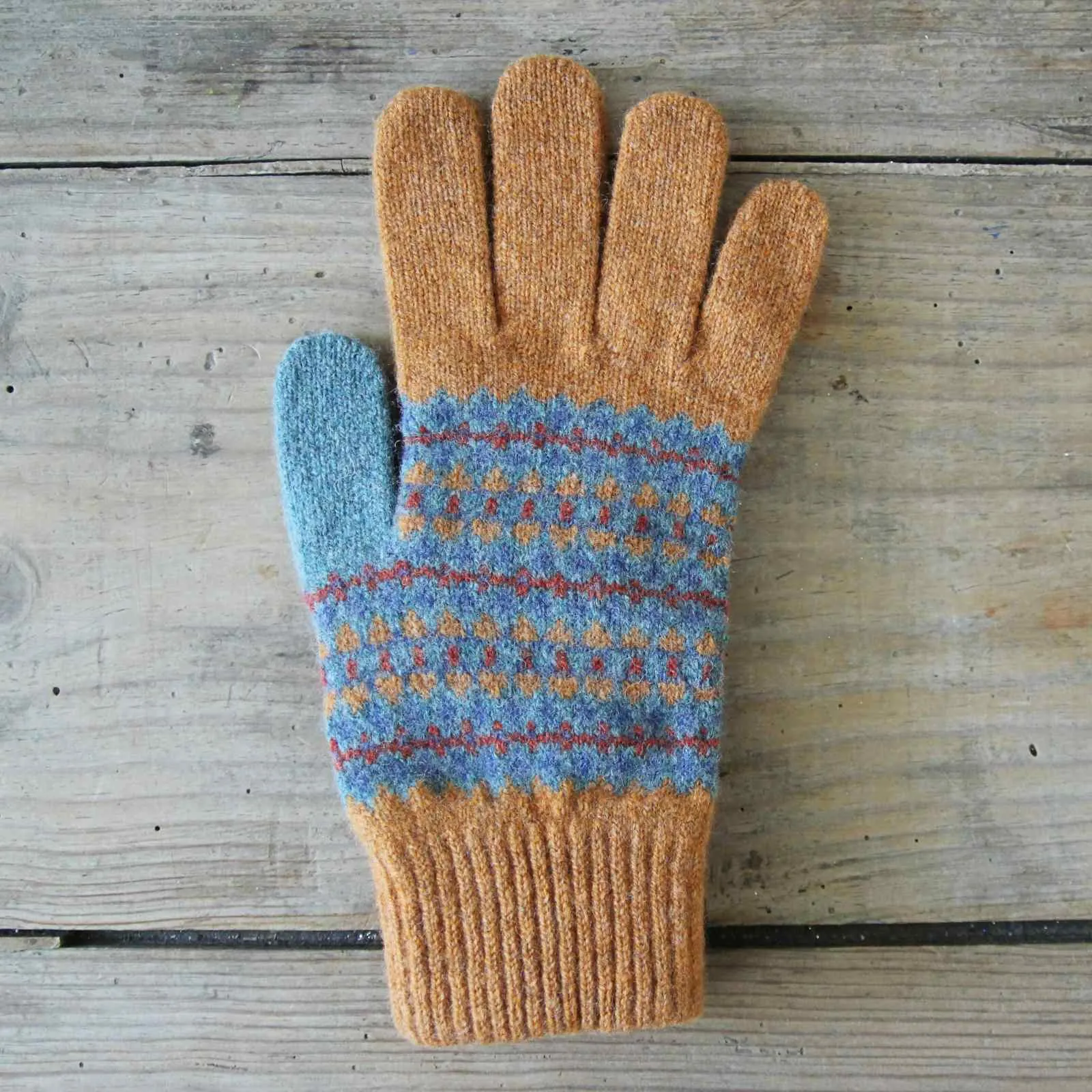 Scottish Fair Isle Gloves