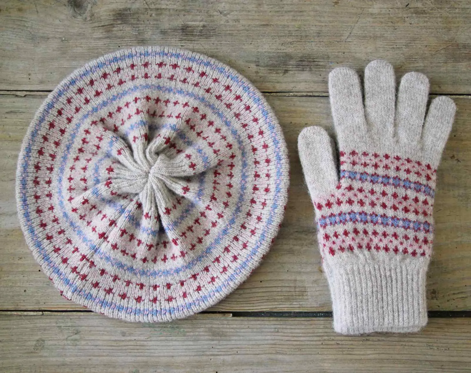 Scottish Fair Isle Gloves