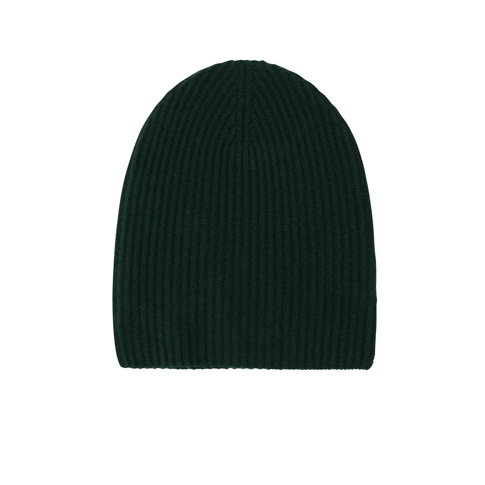 Signature Cashmere Ribbed Beanie