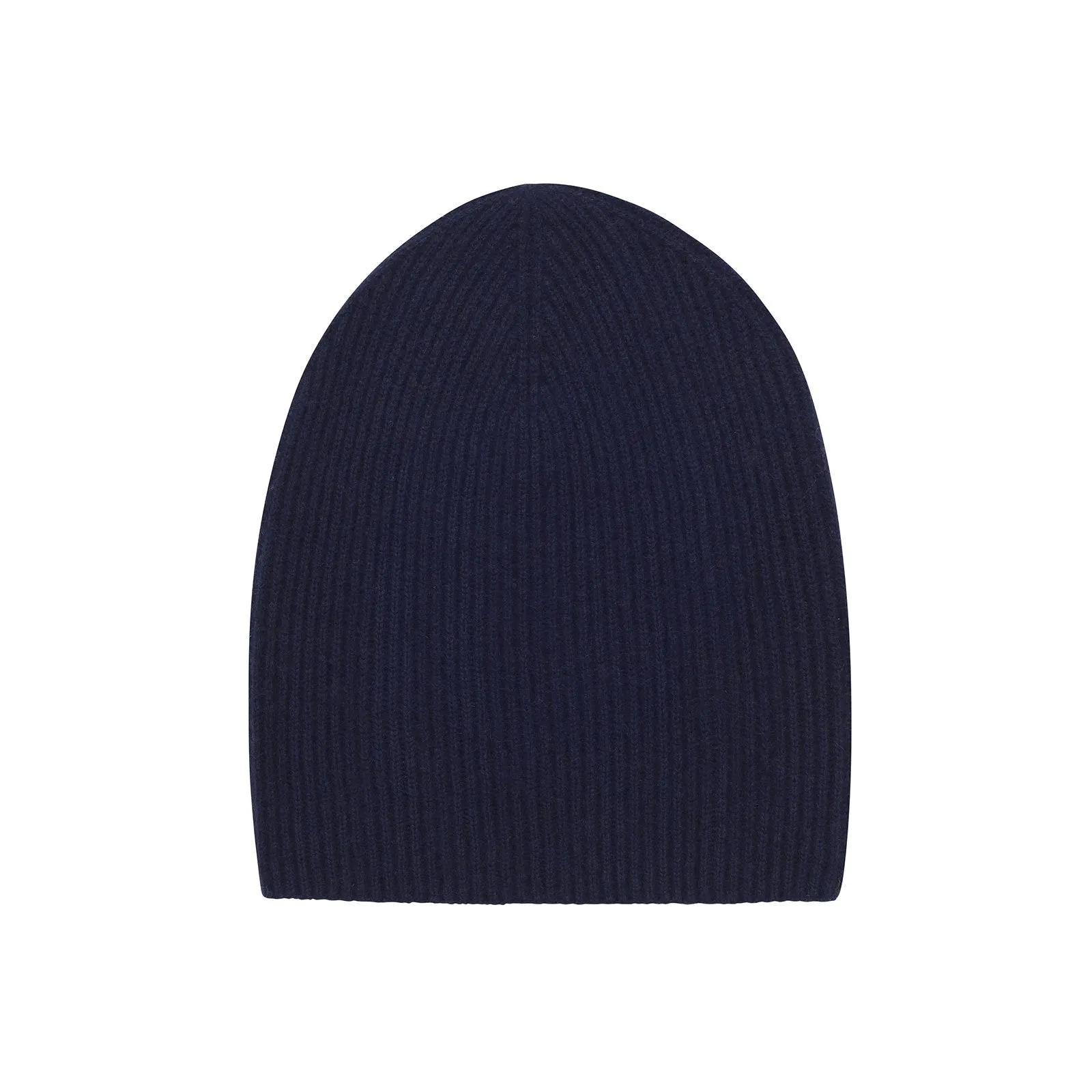 Signature Cashmere Ribbed Beanie