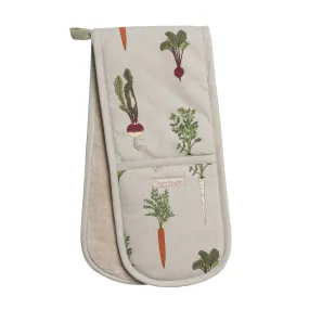 Sophie Allport Double Oven Gloves with Home Grown Design