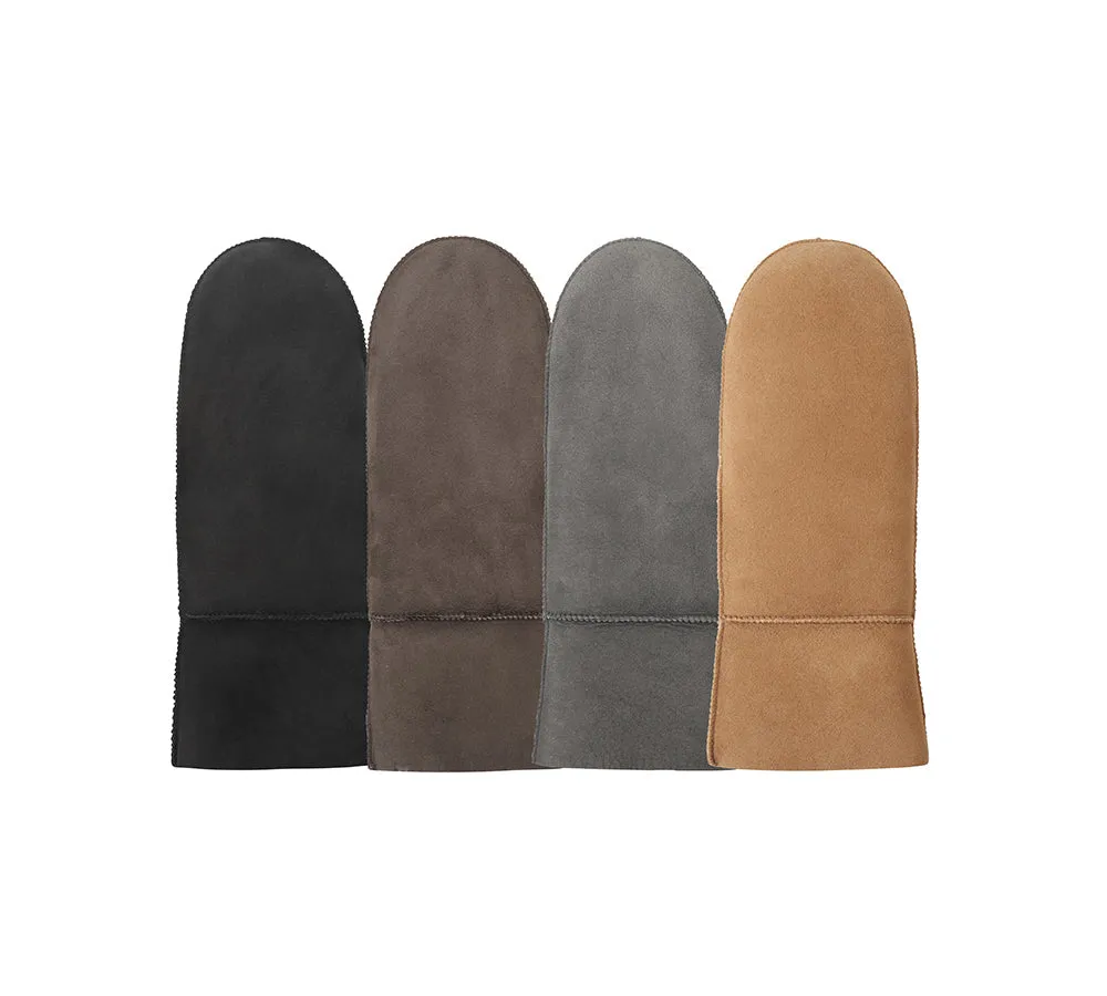 UGG Gloves Fluffy Sheepskin Wool Mittens