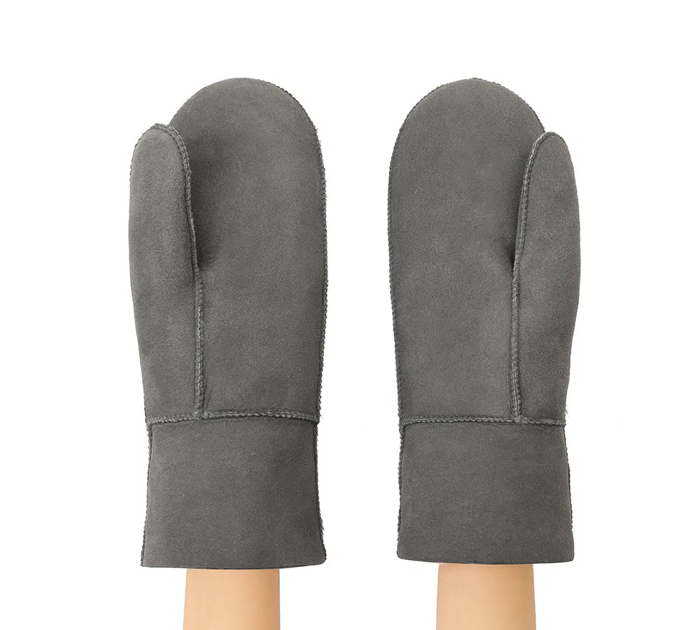 UGG Gloves Fluffy Sheepskin Wool Mittens